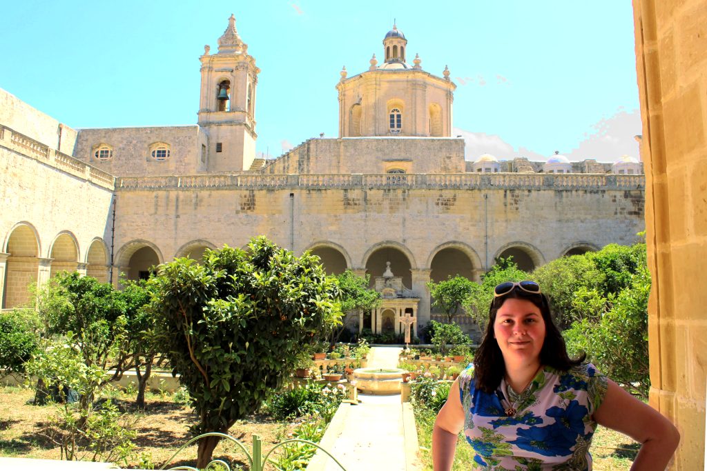 St Dominic's Convent is a very quiet site and my favourite of those we visited on our Game of Thrones in Malta tour.