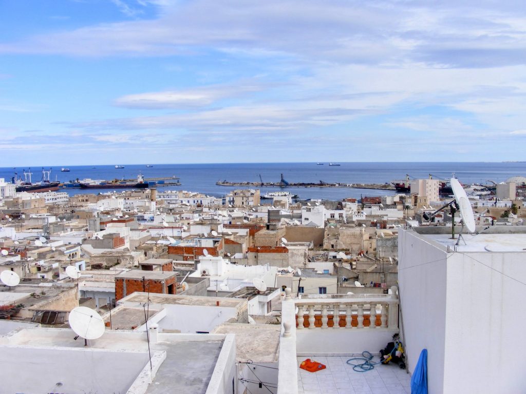 View of Sousse from the Sousse Archaeological Museum